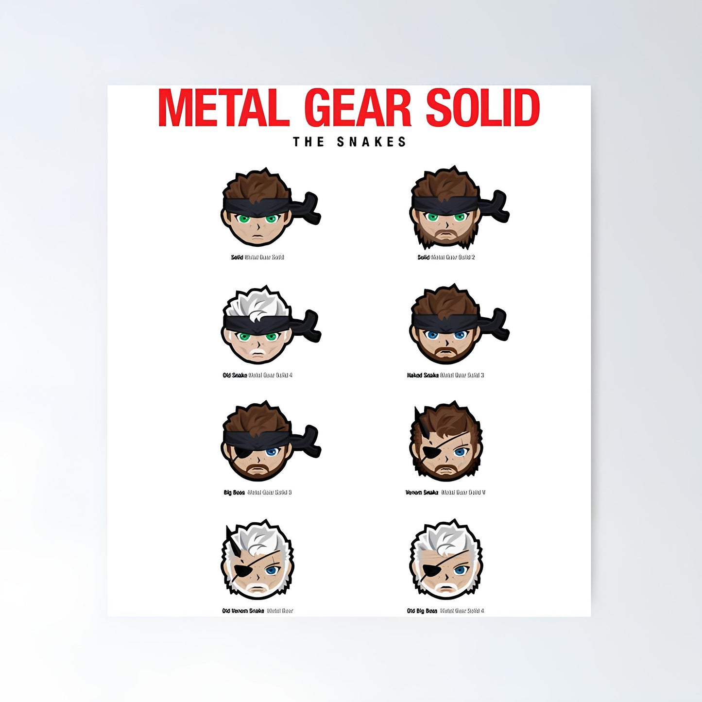 Metal Gear Solid Metal Poster-54