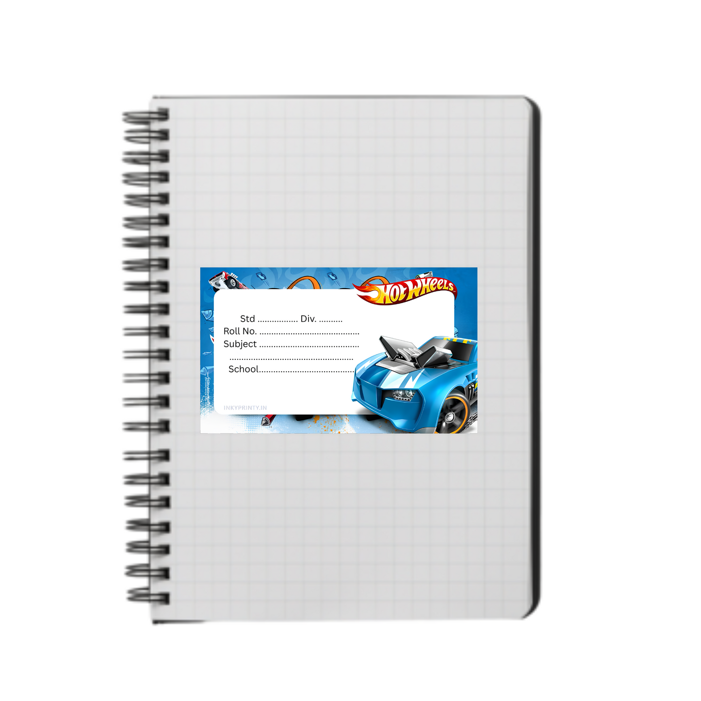 Hotwheels Name slip-35