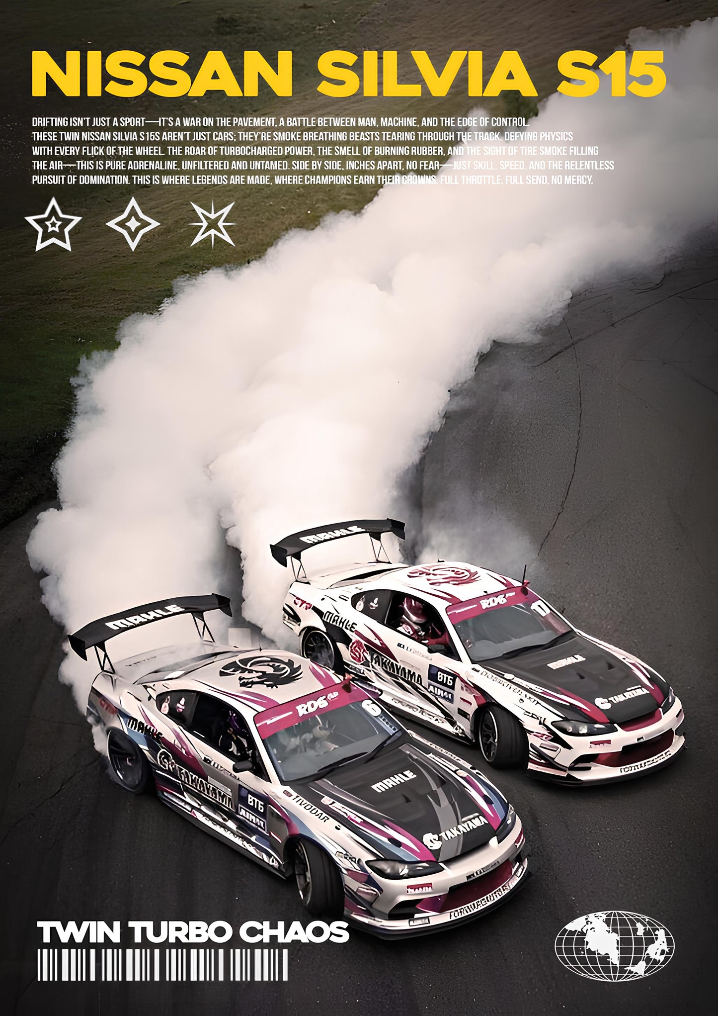 NISSAN SILVIA S15 POSTER