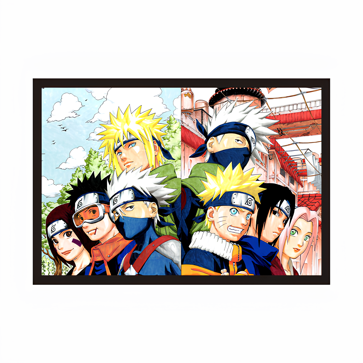 New Gen vs Old Gen Framed Poster