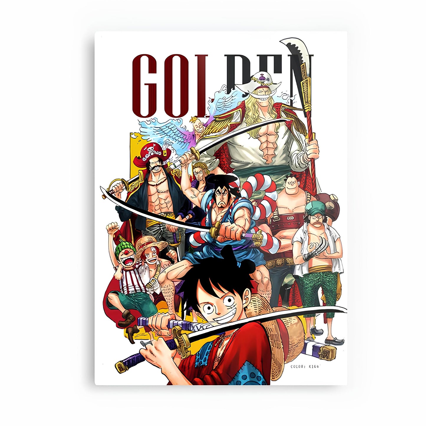 One Piece Metal Poster-21