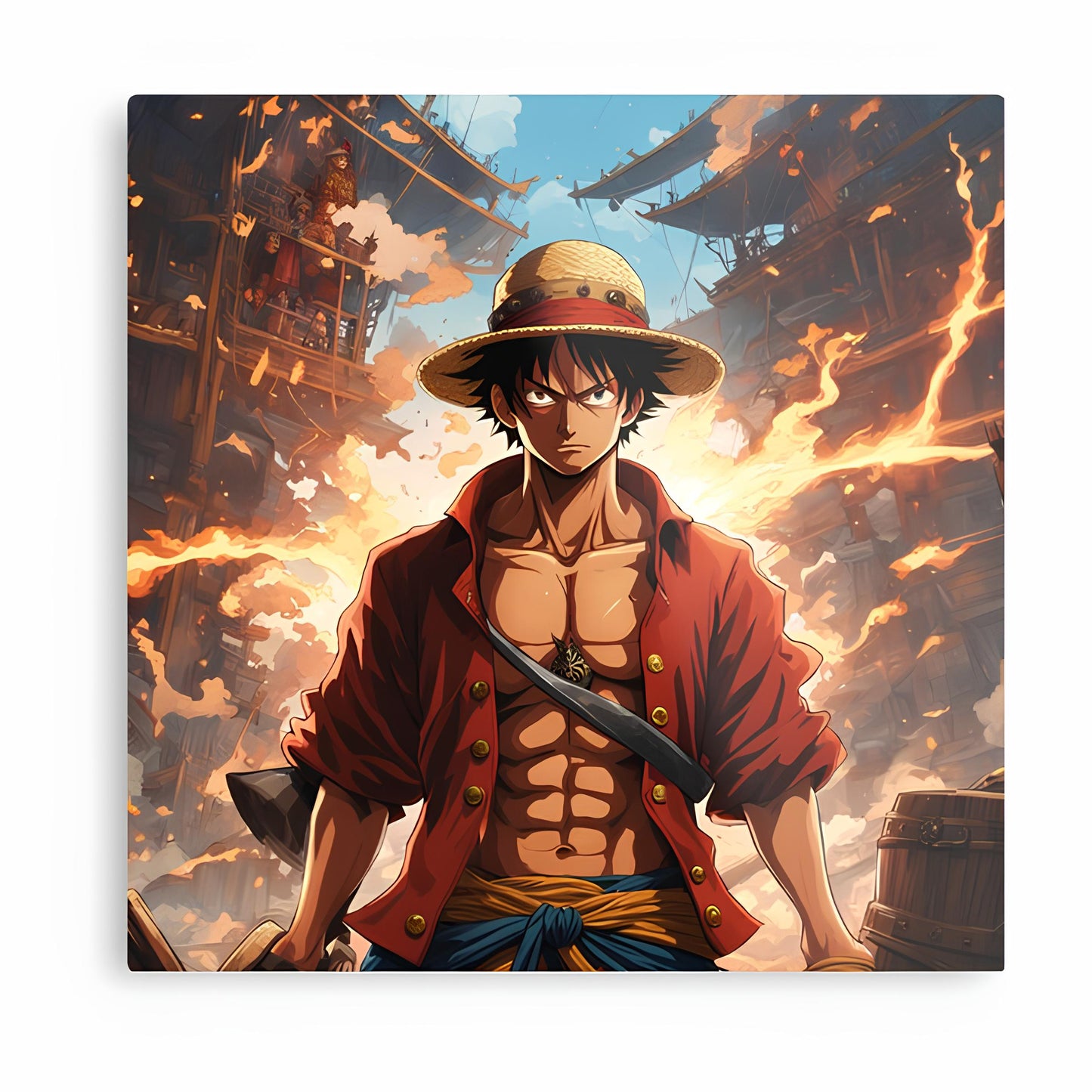 One Piece Metal Poster-59
