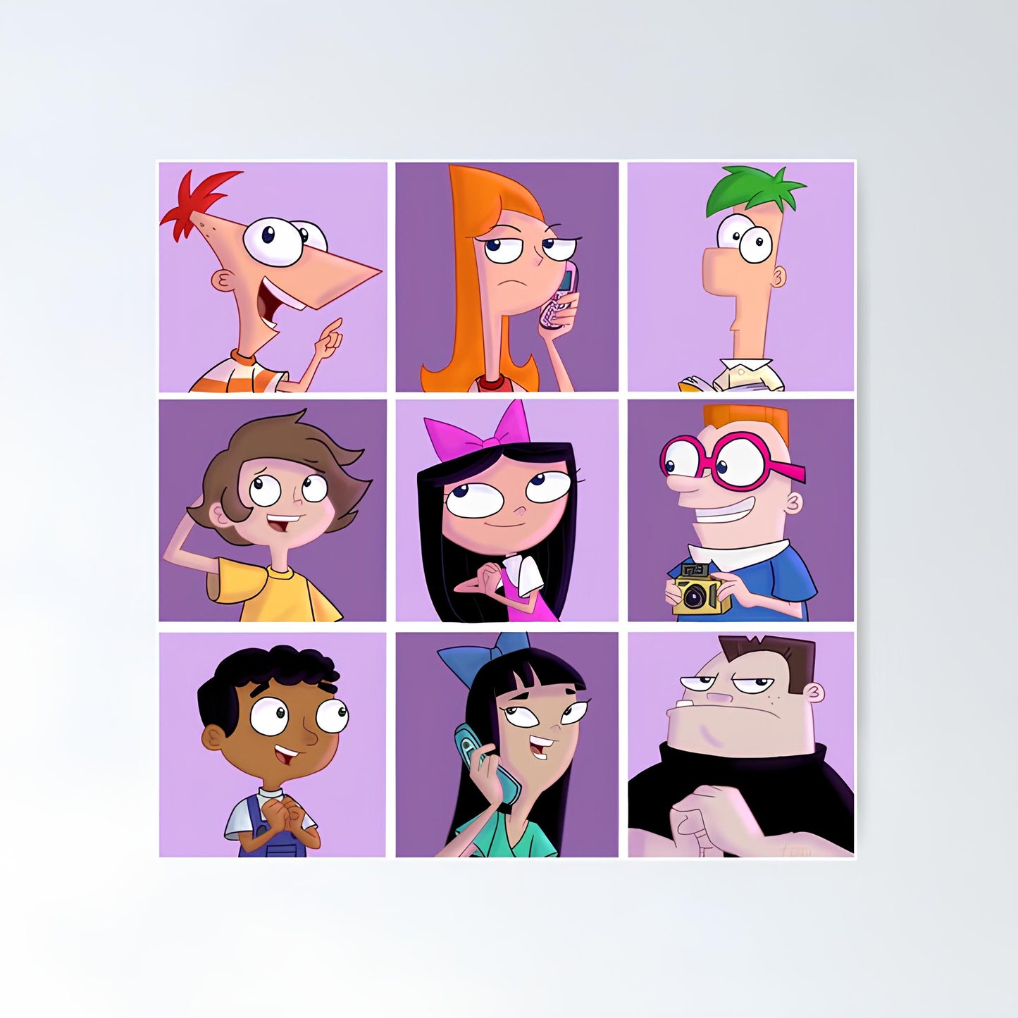Phineas And Ferb Metal Poster-24