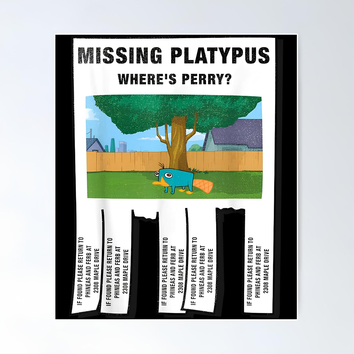 Phineas And Ferb Metal Poster-33