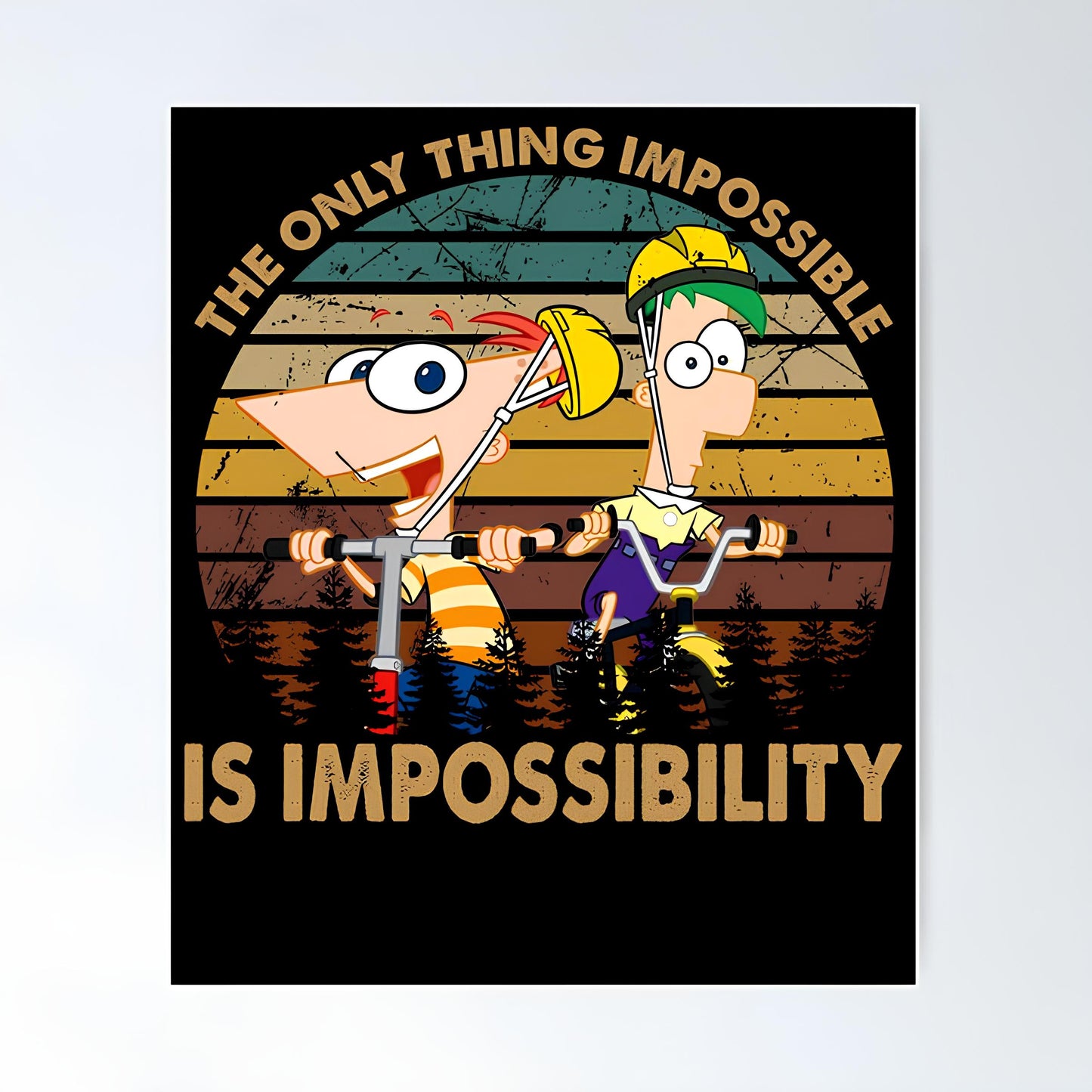 Phineas And Ferb Metal Poster-59