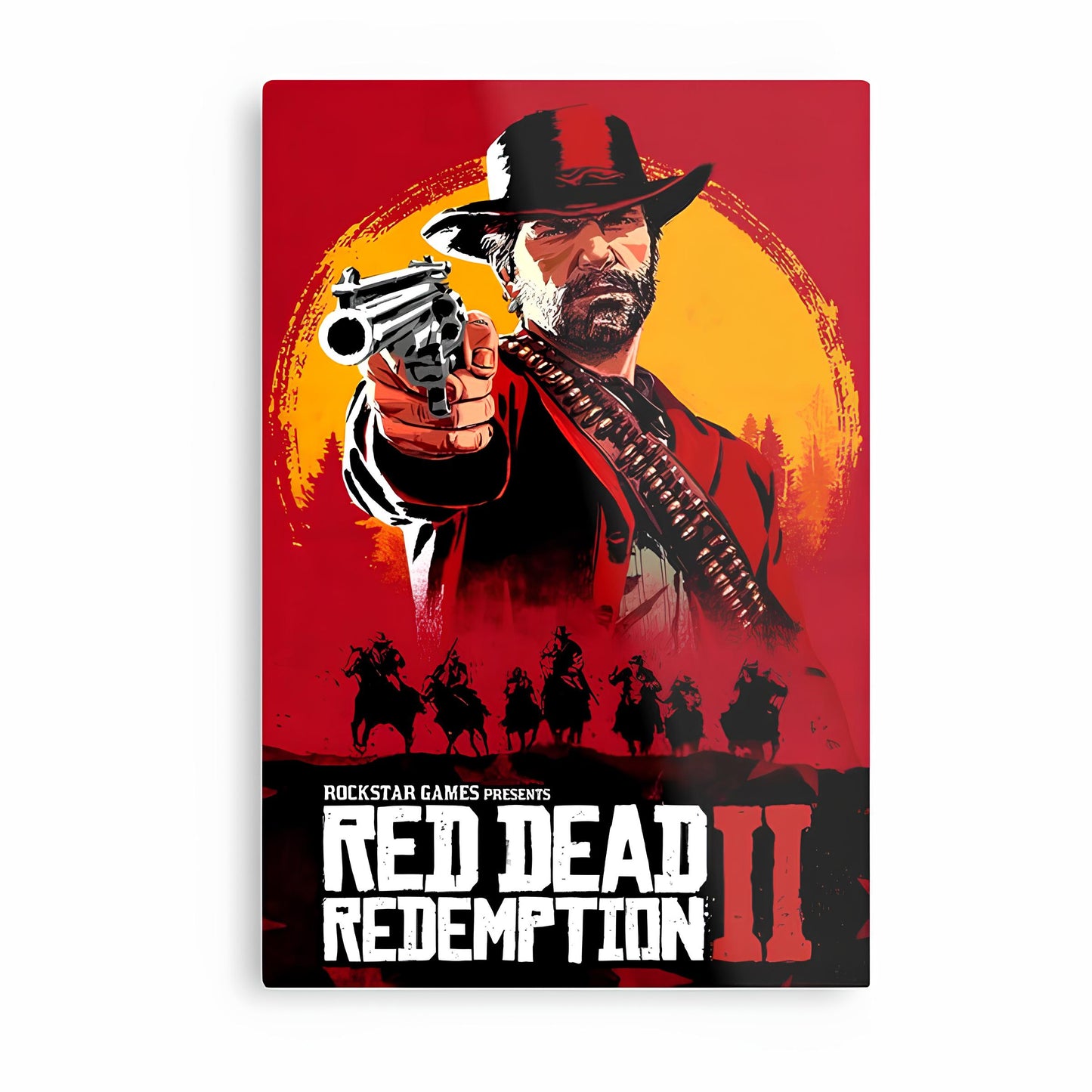 Red Dead Redemption Metal Poster-10