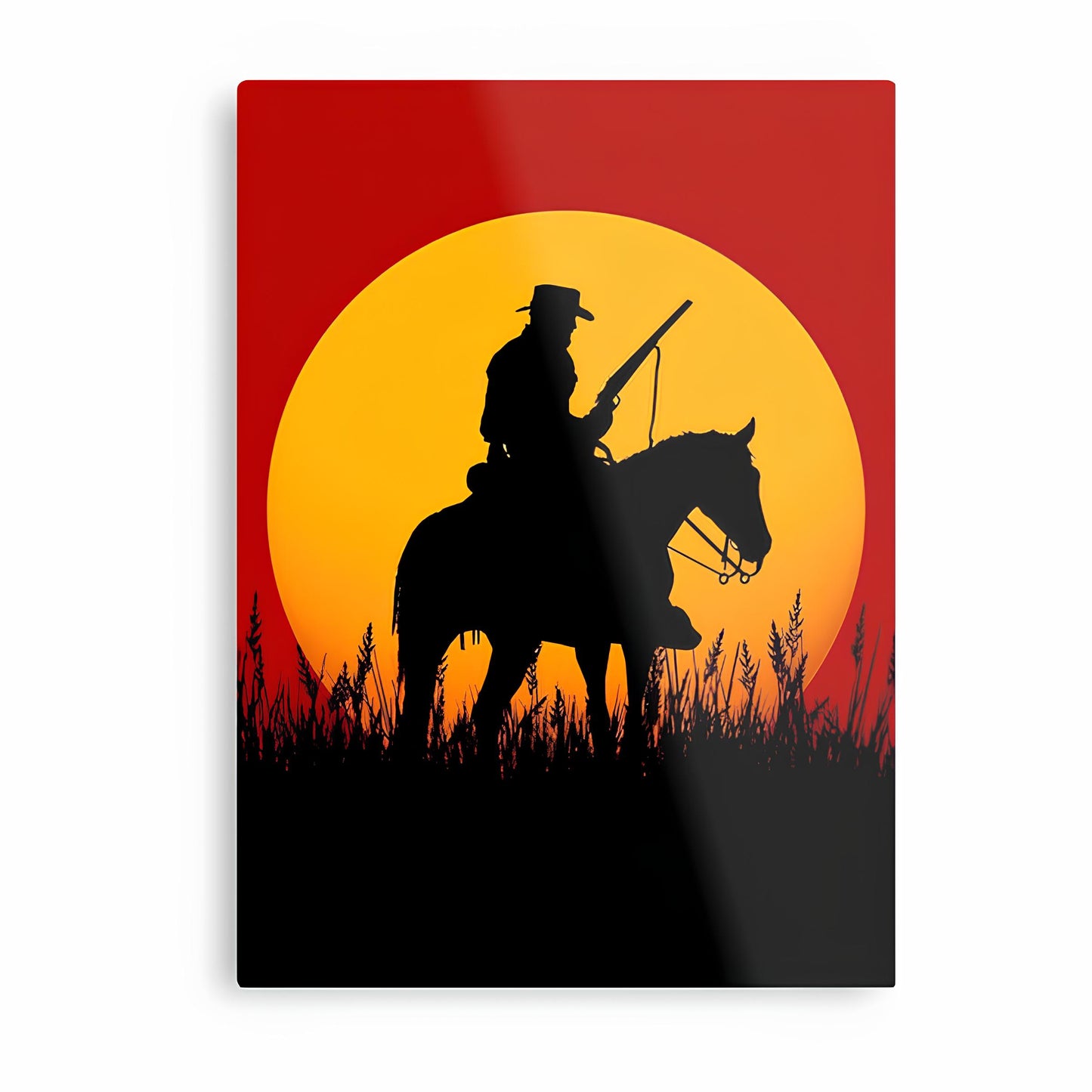 Red Dead Redemption Metal Poster-3