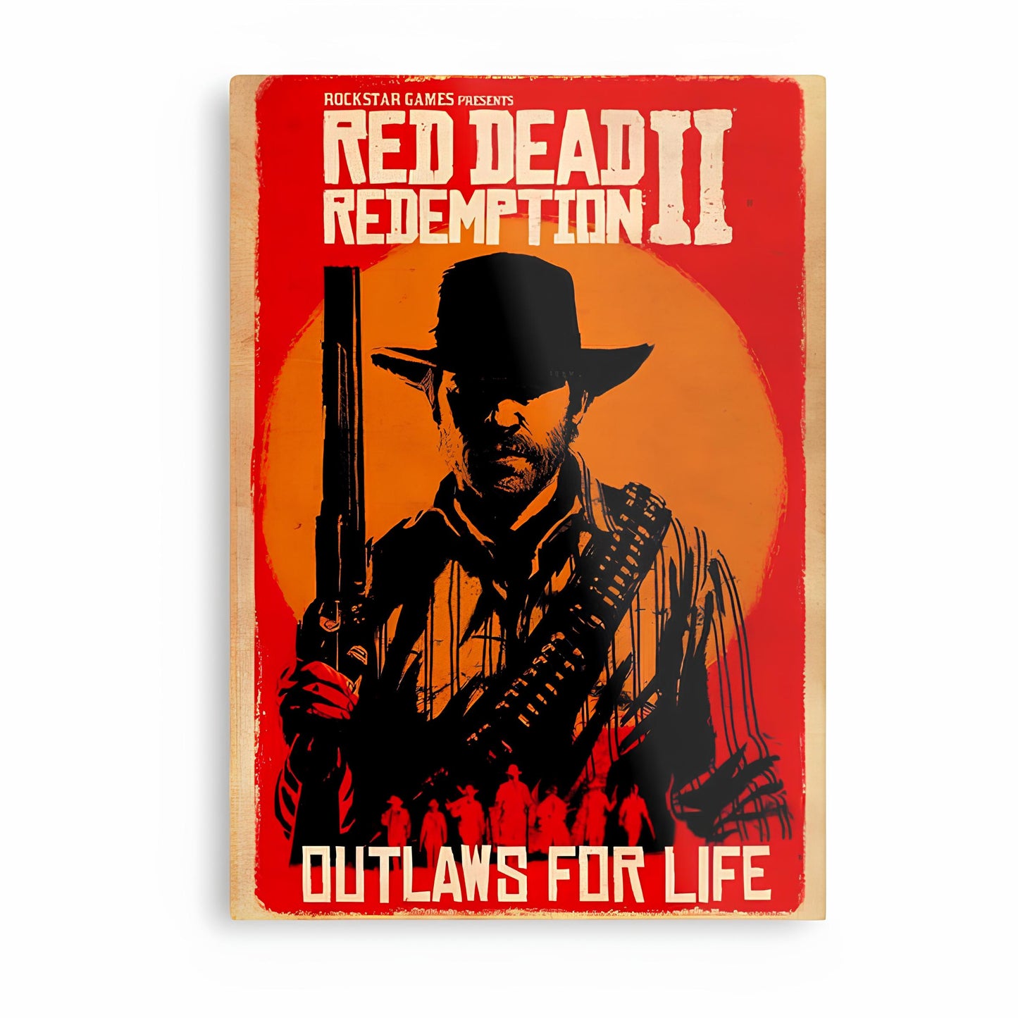 Red Dead Redemption Metal Poster-43