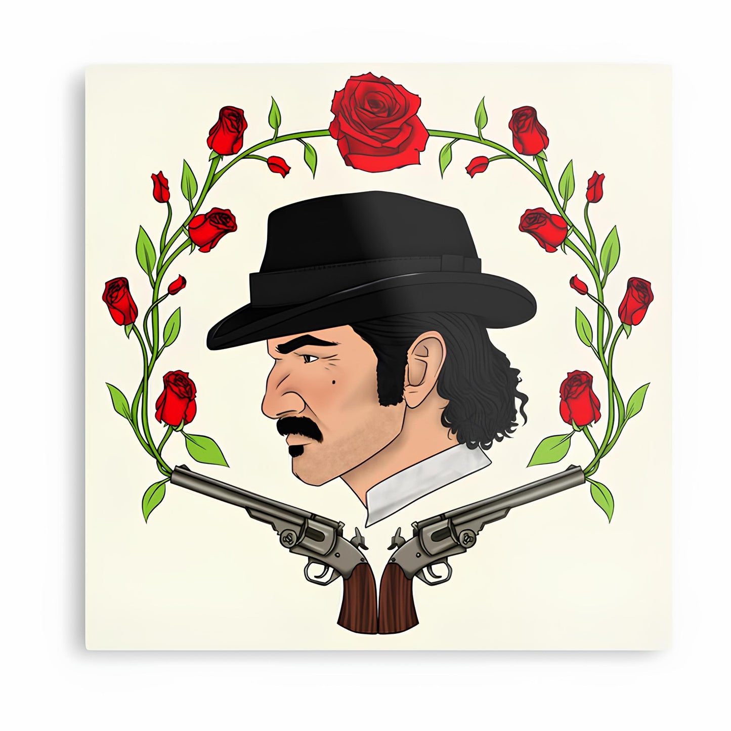 Red Dead Redemption Metal Poster-49