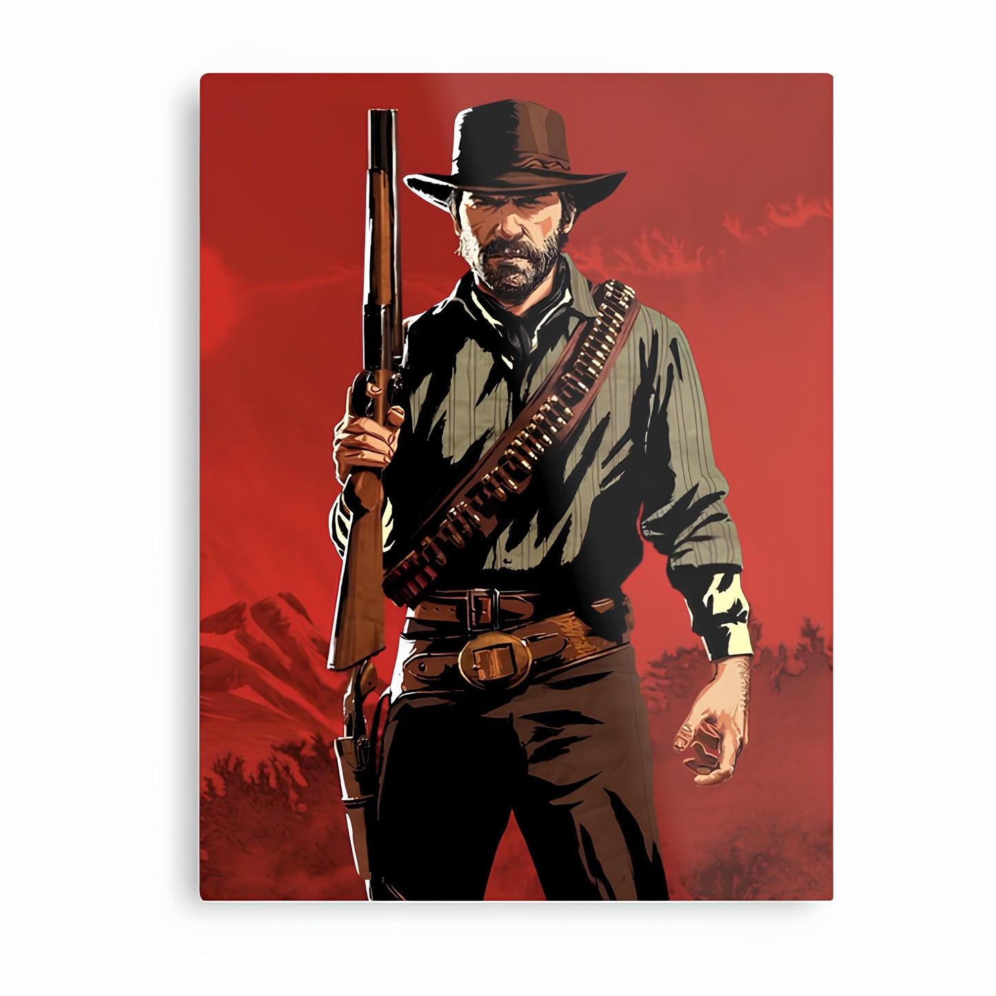 Red Dead Redemption Metal Poster-6