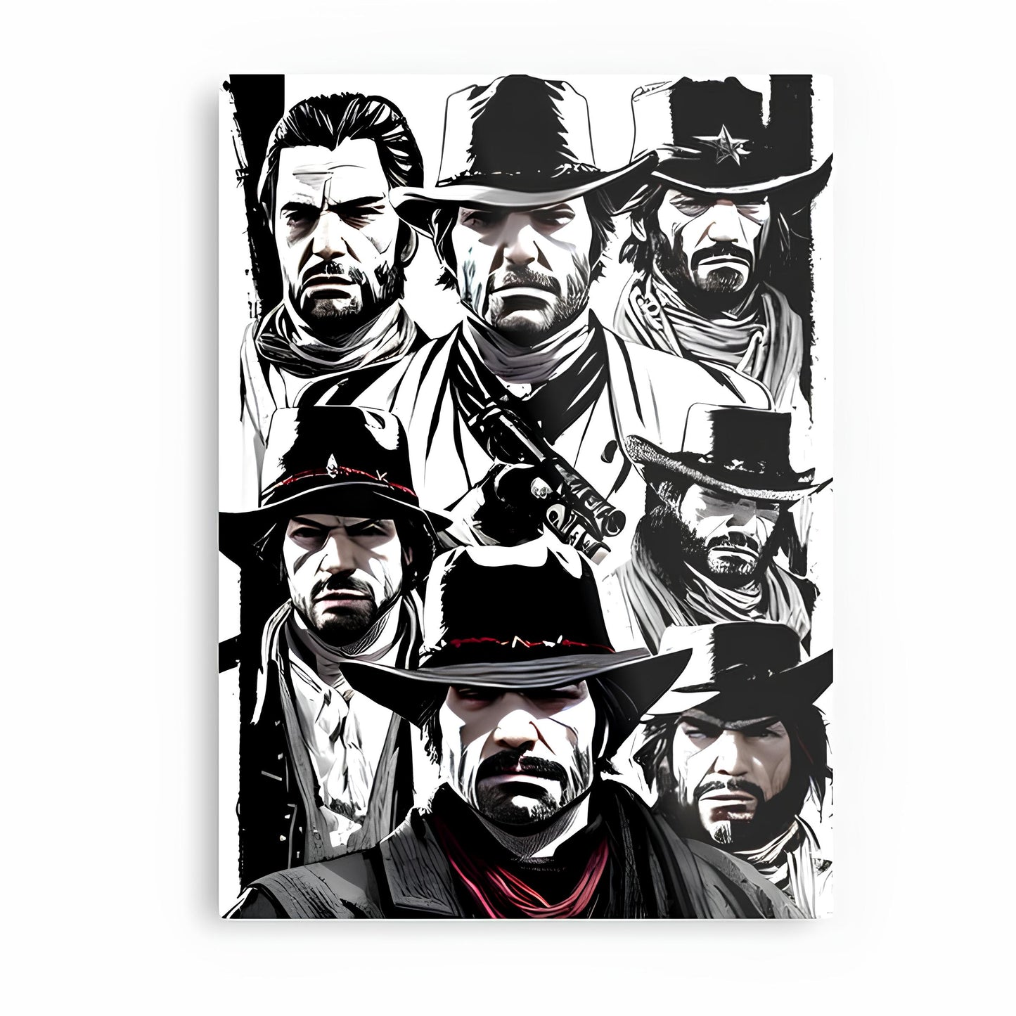 Red Dead Redemption Metal Poster-62