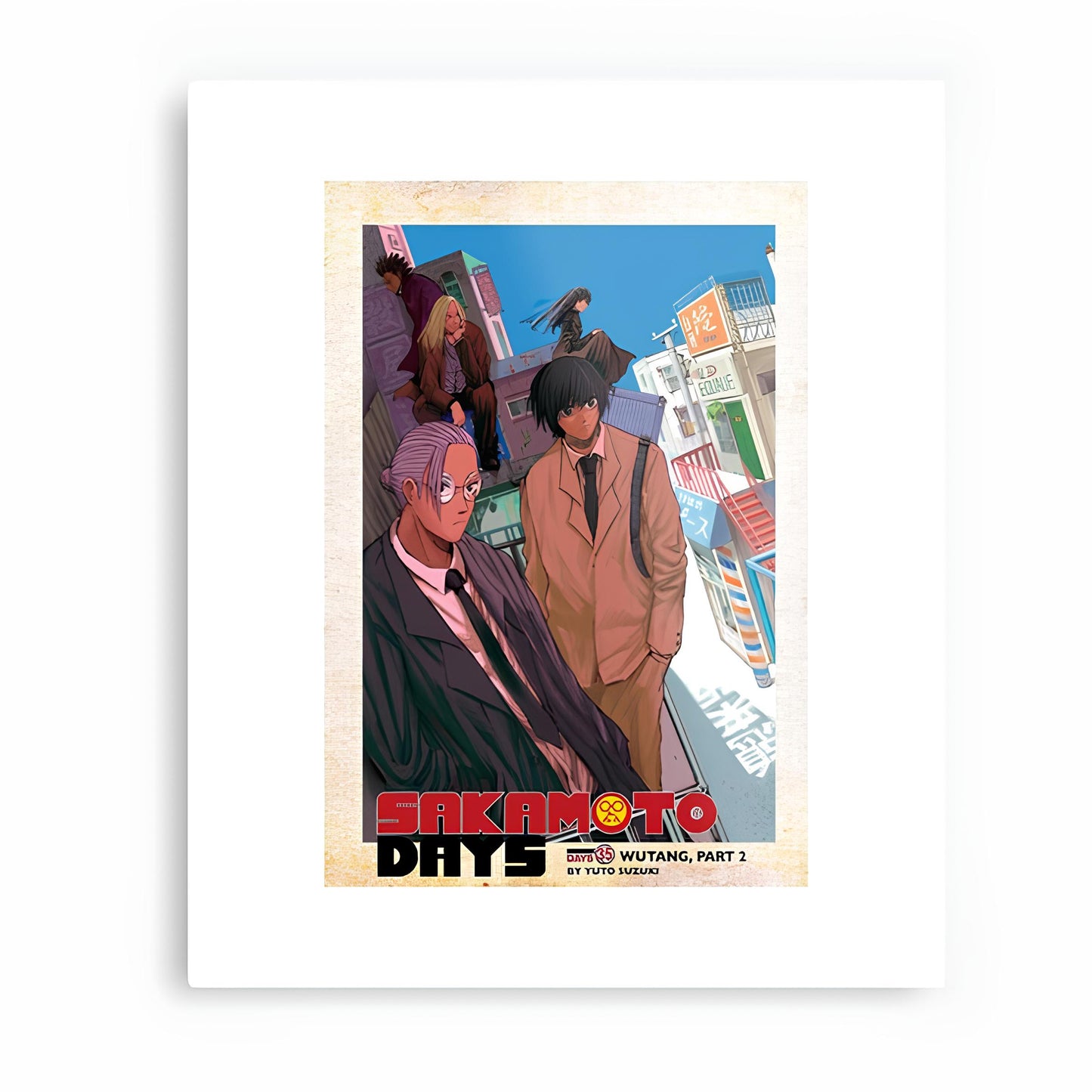 Sakamoto Days Metal Poster-27