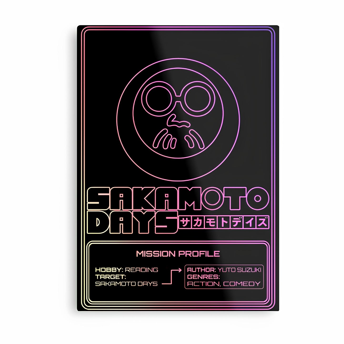 Sakamoto Days Metal Poster-32