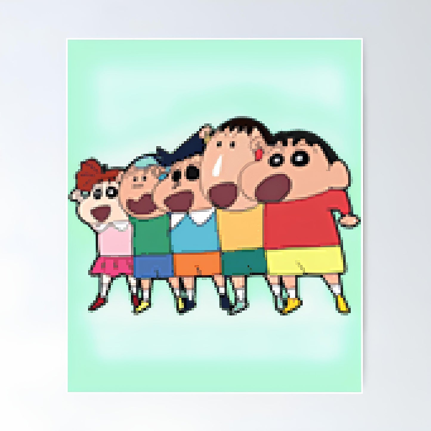 Shin chan Metal Poster-24