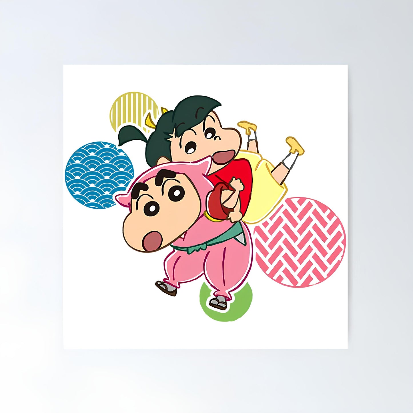 Shin chan Metal Poster-30