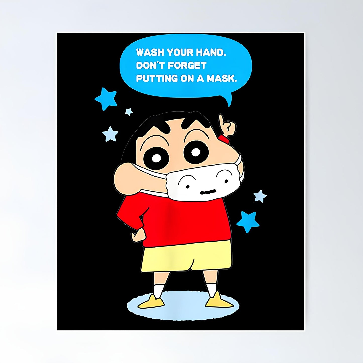 Shin chan Metal Poster-36