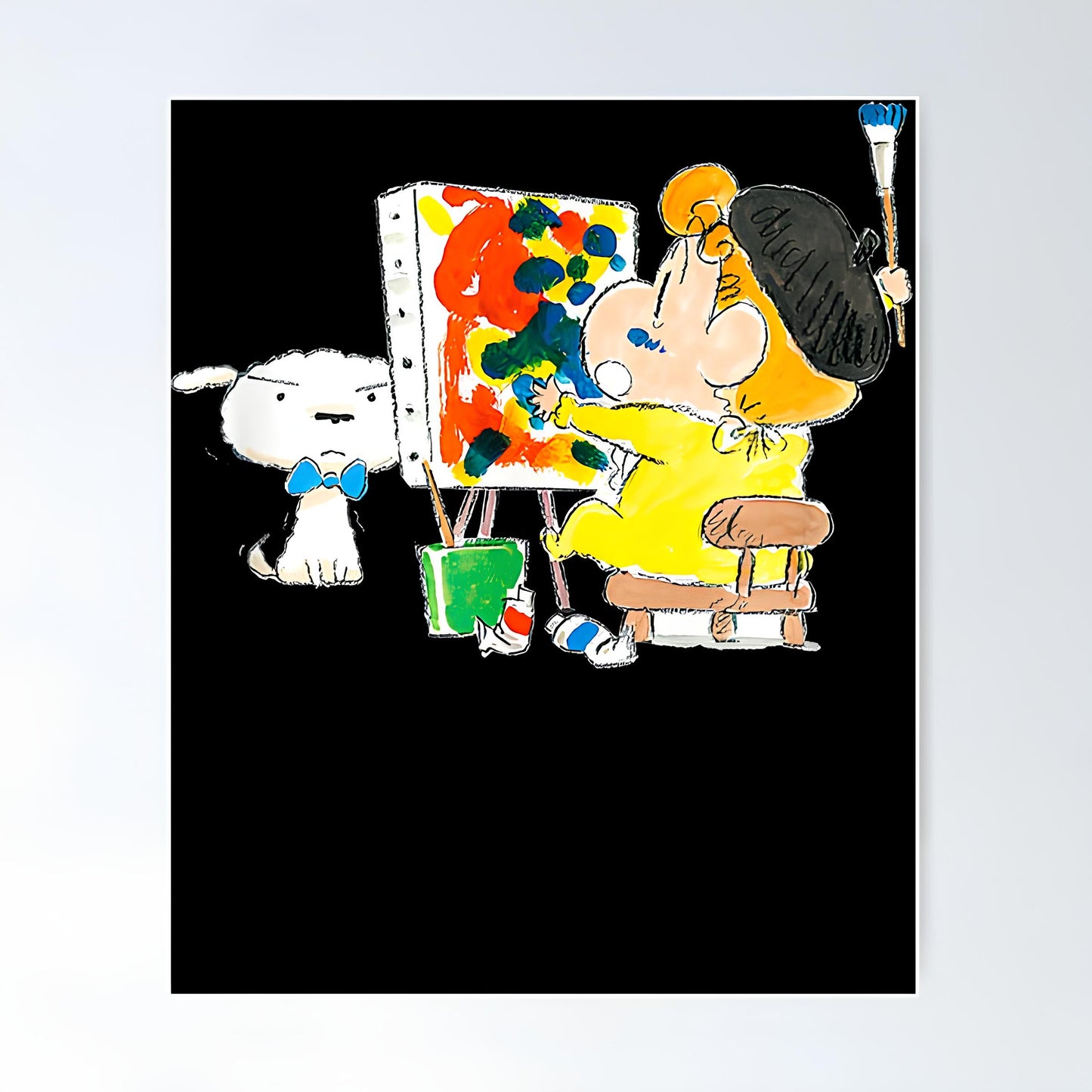 Shin chan Metal Poster-4