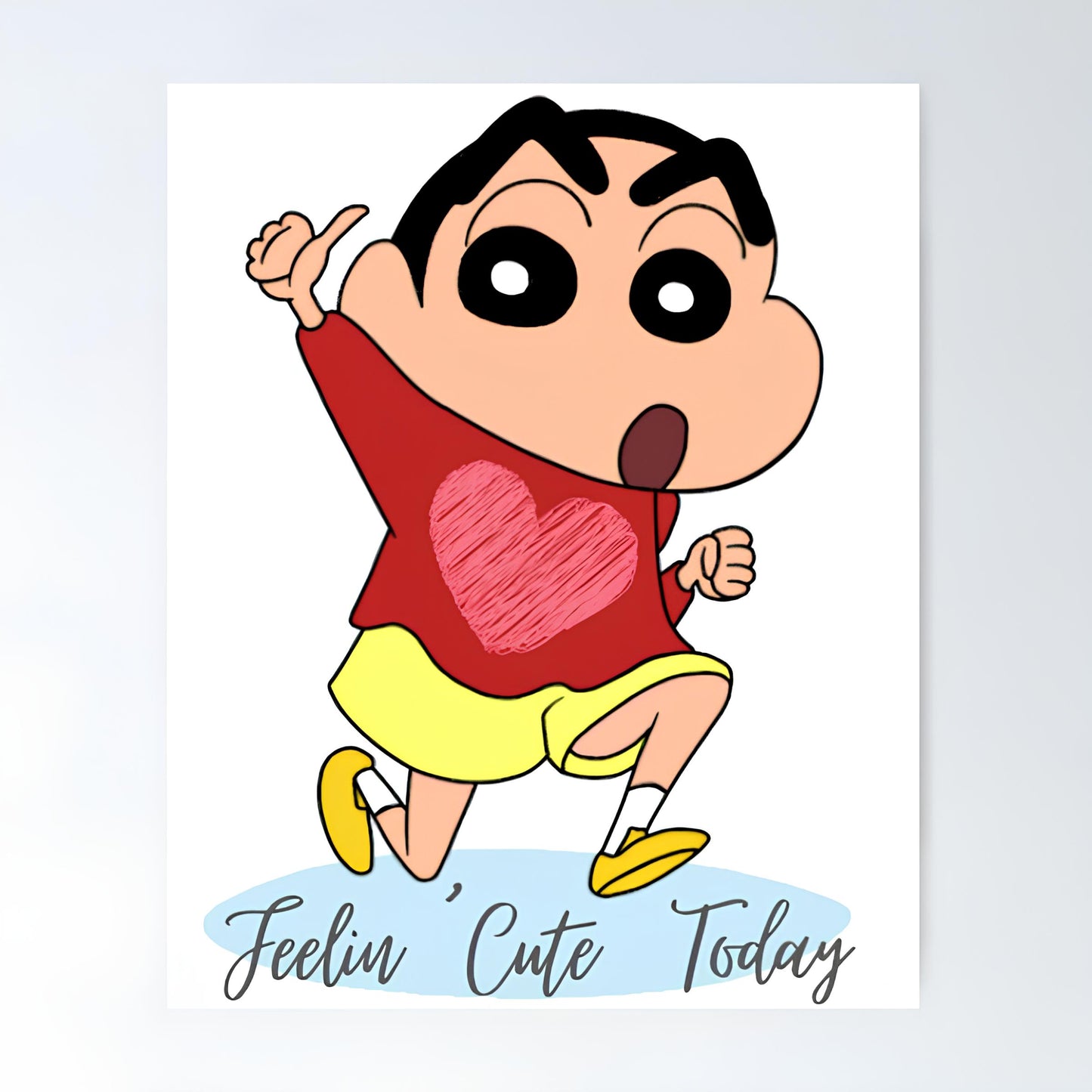 Shin chan Metal Poster-40