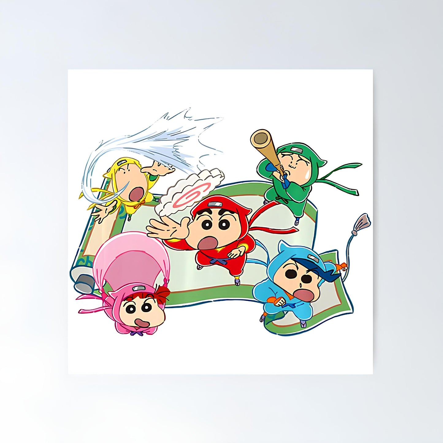 Shin chan Metal Poster-47