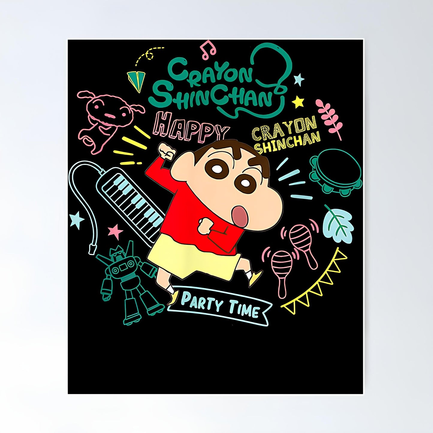 Shin chan Metal Poster-6