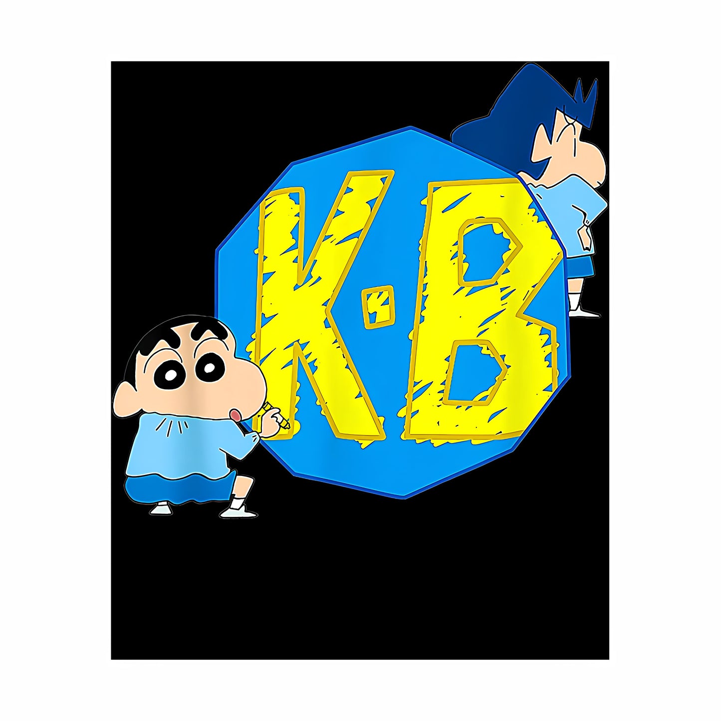 Shin chan Metal Poster-65