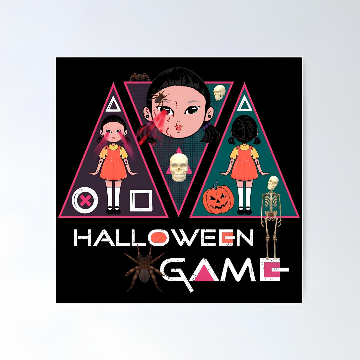 Squid Game Metal Poster-15