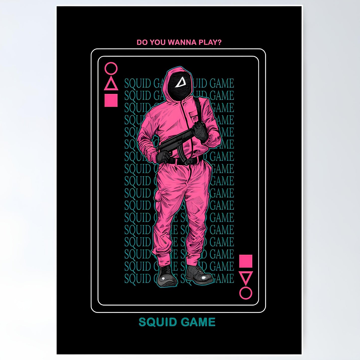 Squid Game Metal Poster-41