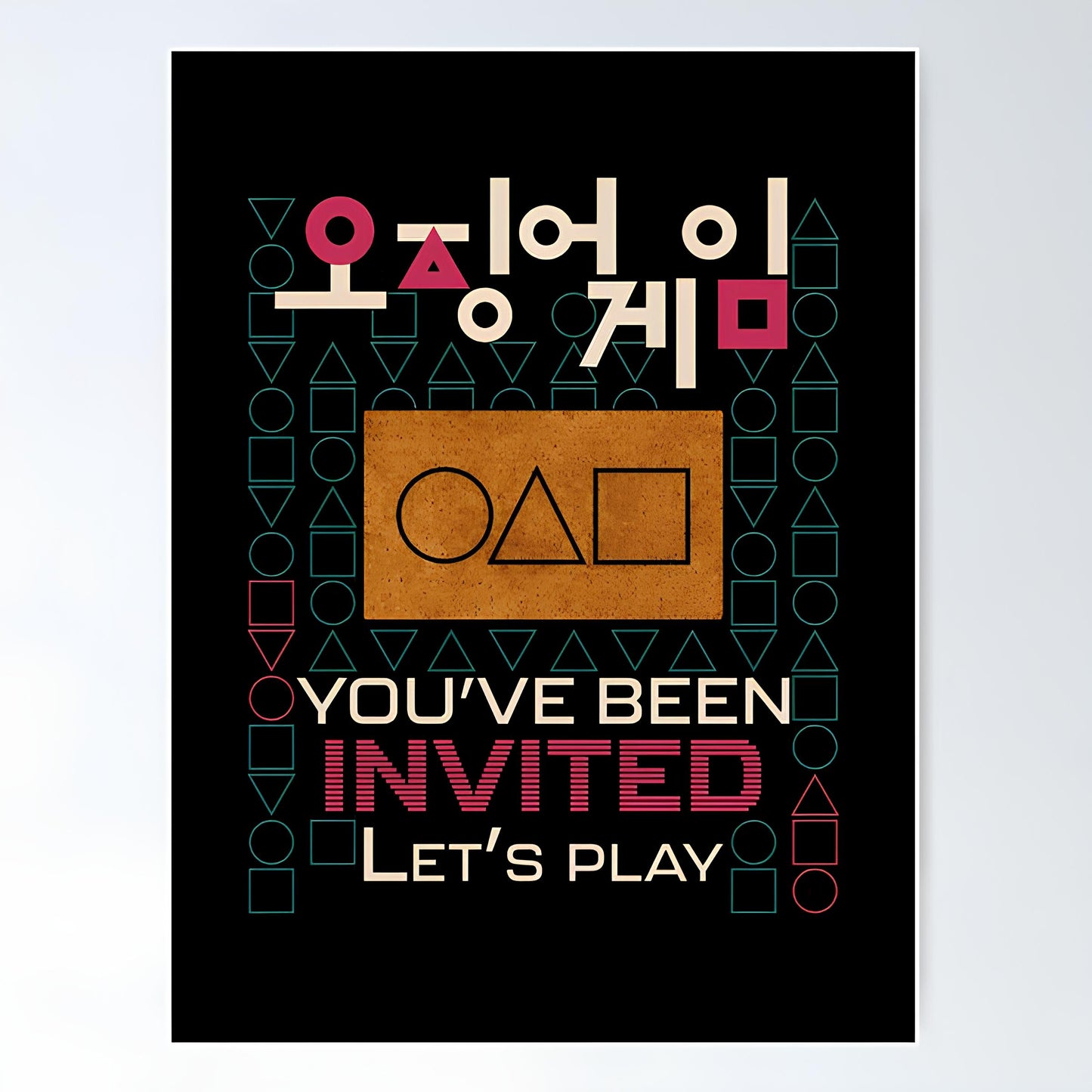 Squid Game Metal Poster-50