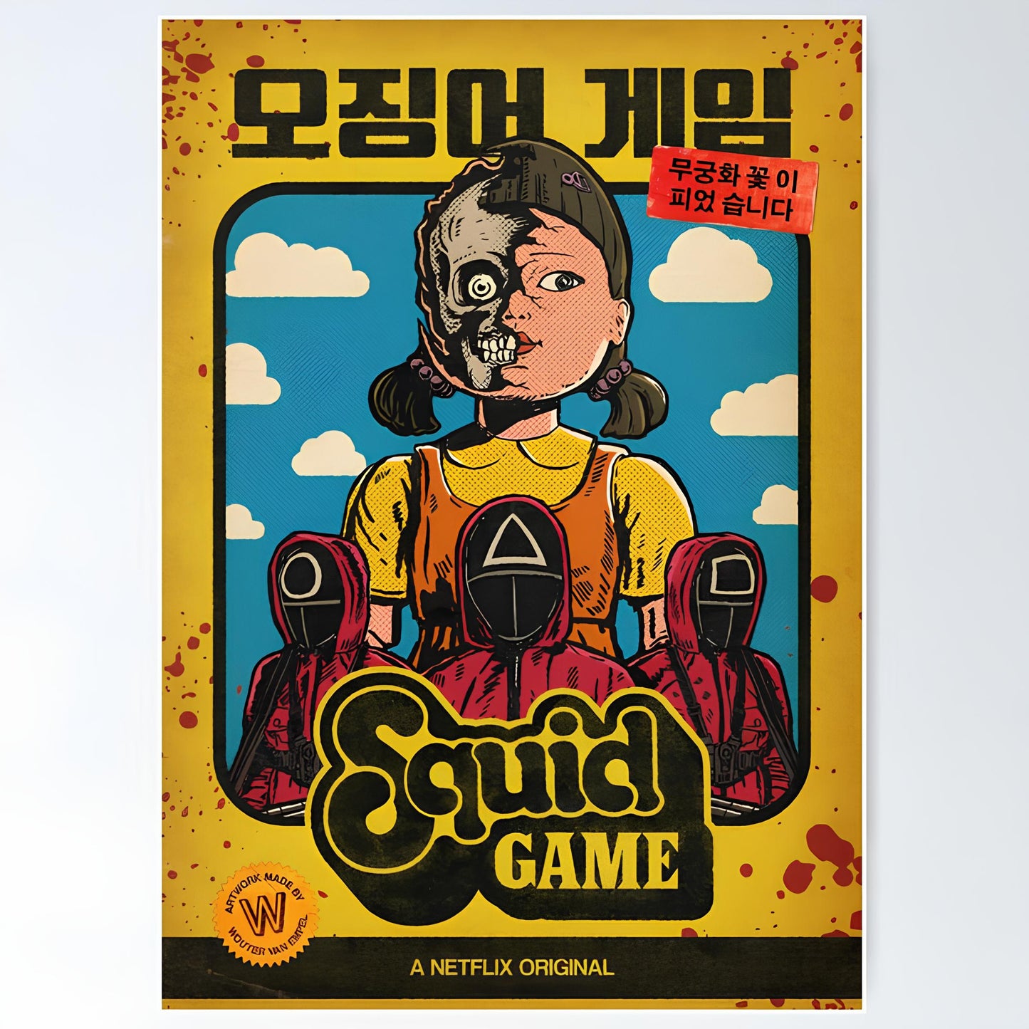 Squid Game Metal Poster-66