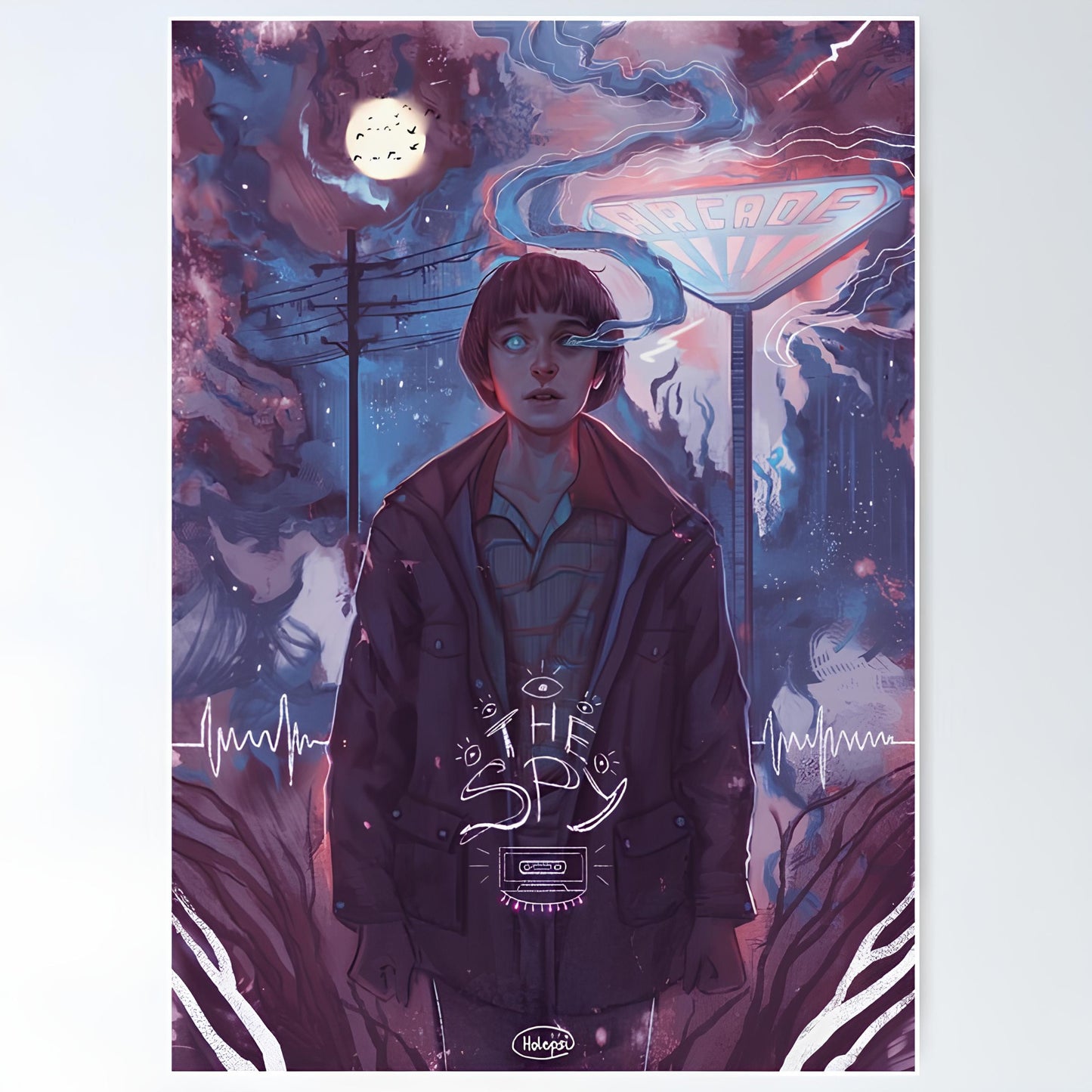 Stranger Things Metal Poster-12