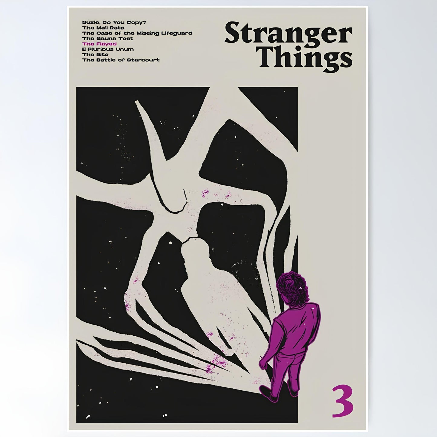 Stranger Things Metal Poster-13