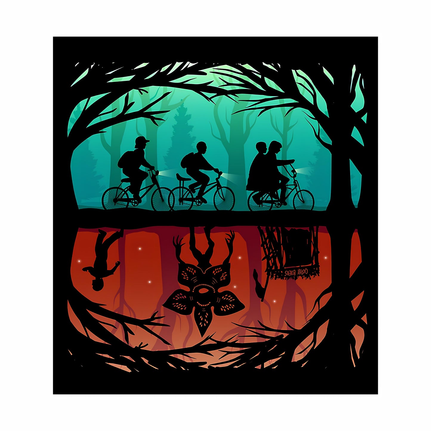 Stranger Things Metal Poster-16