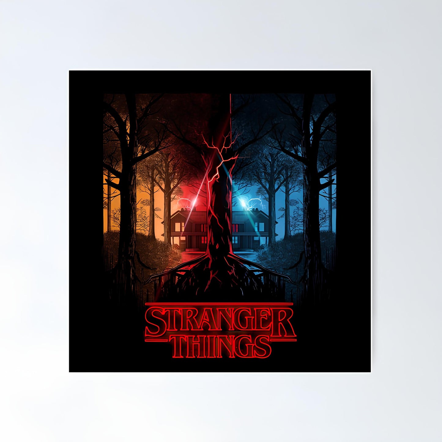 Stranger Things Metal Poster-21