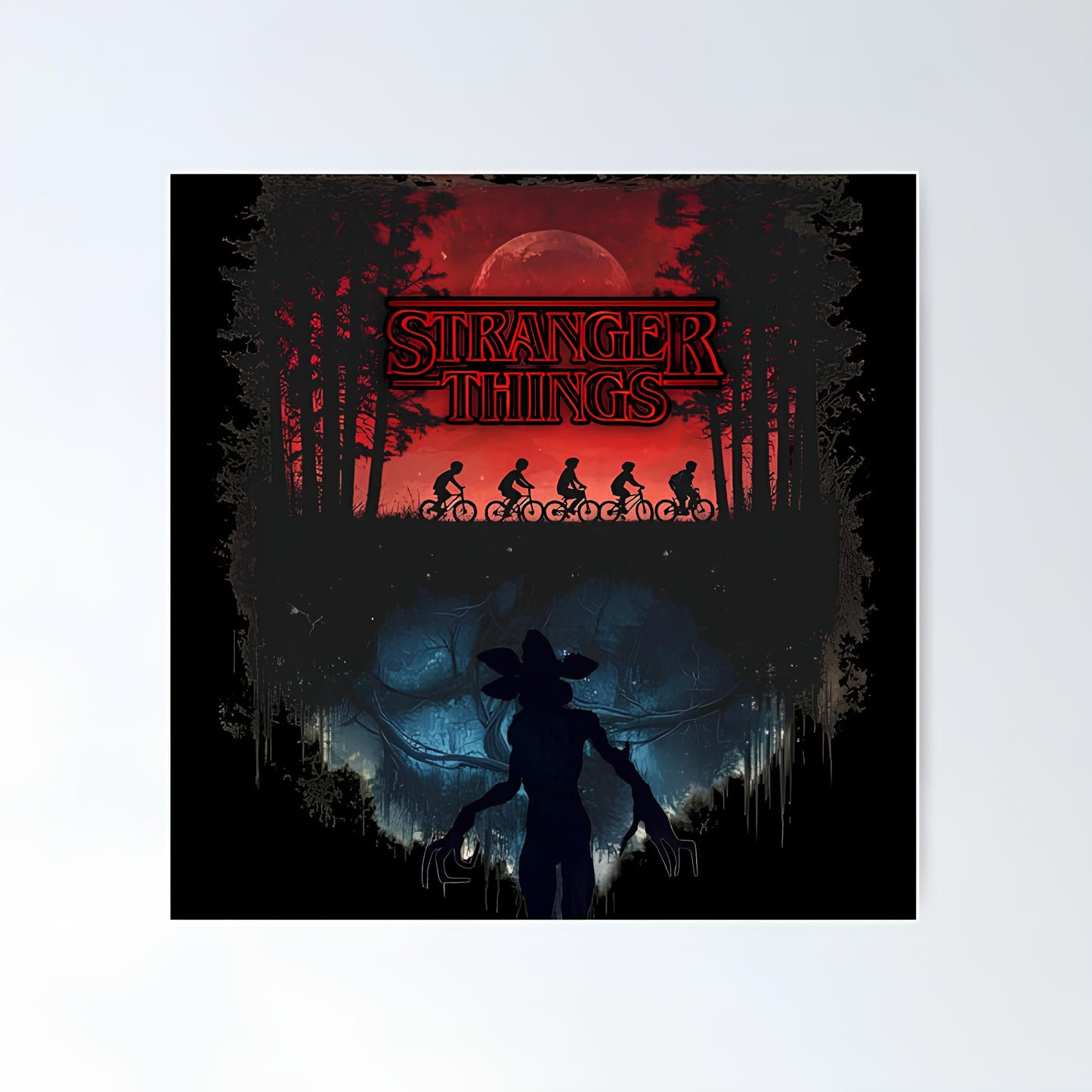 Stranger Things Metal Poster-23