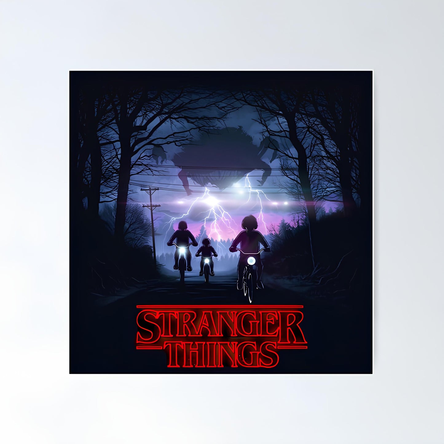 Stranger Things Metal Poster-25