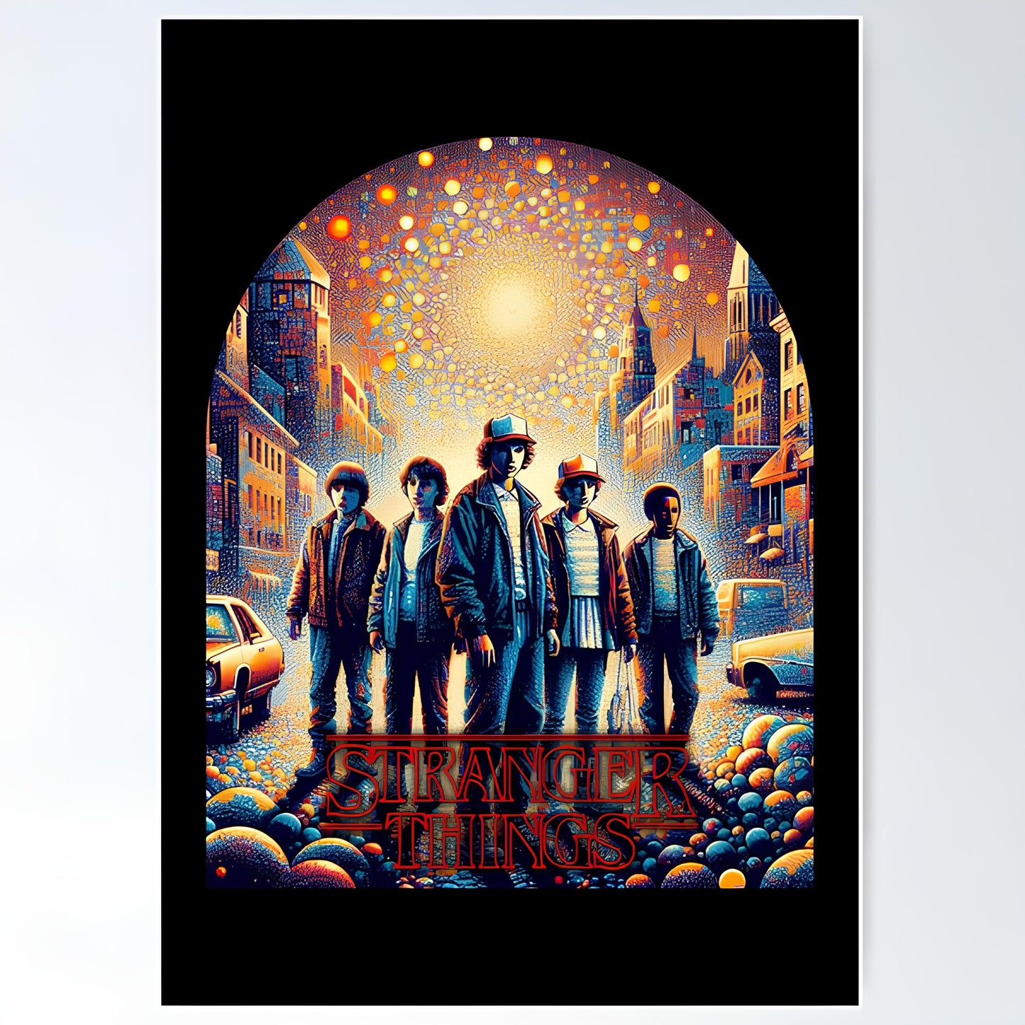 Stranger Things Metal Poster-30