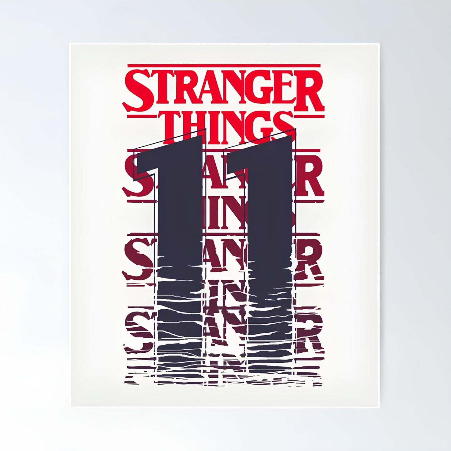 Stranger Things Metal Poster-42