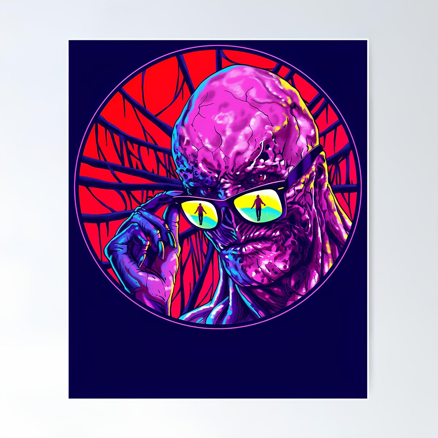 Stranger Things Metal Poster-49