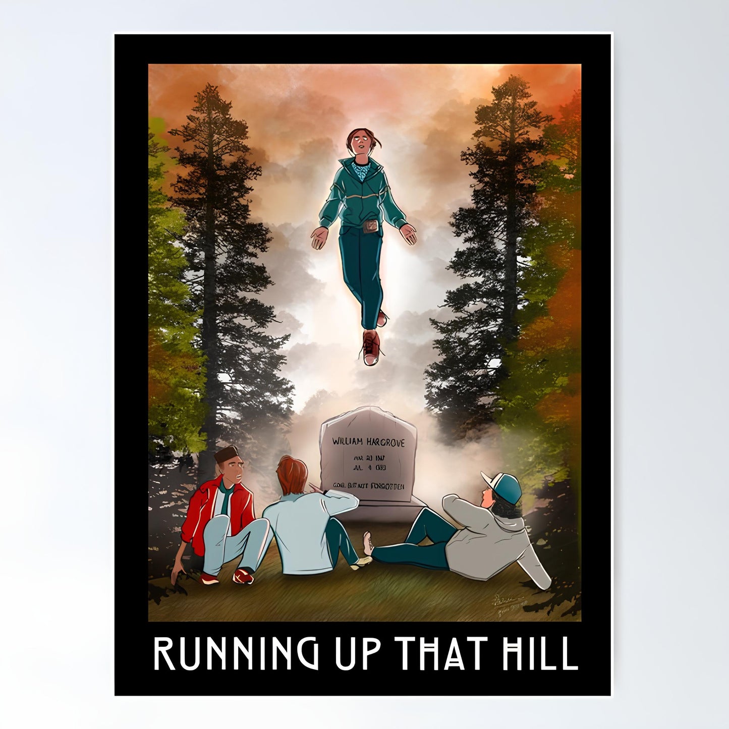 Stranger Things Metal Poster-56