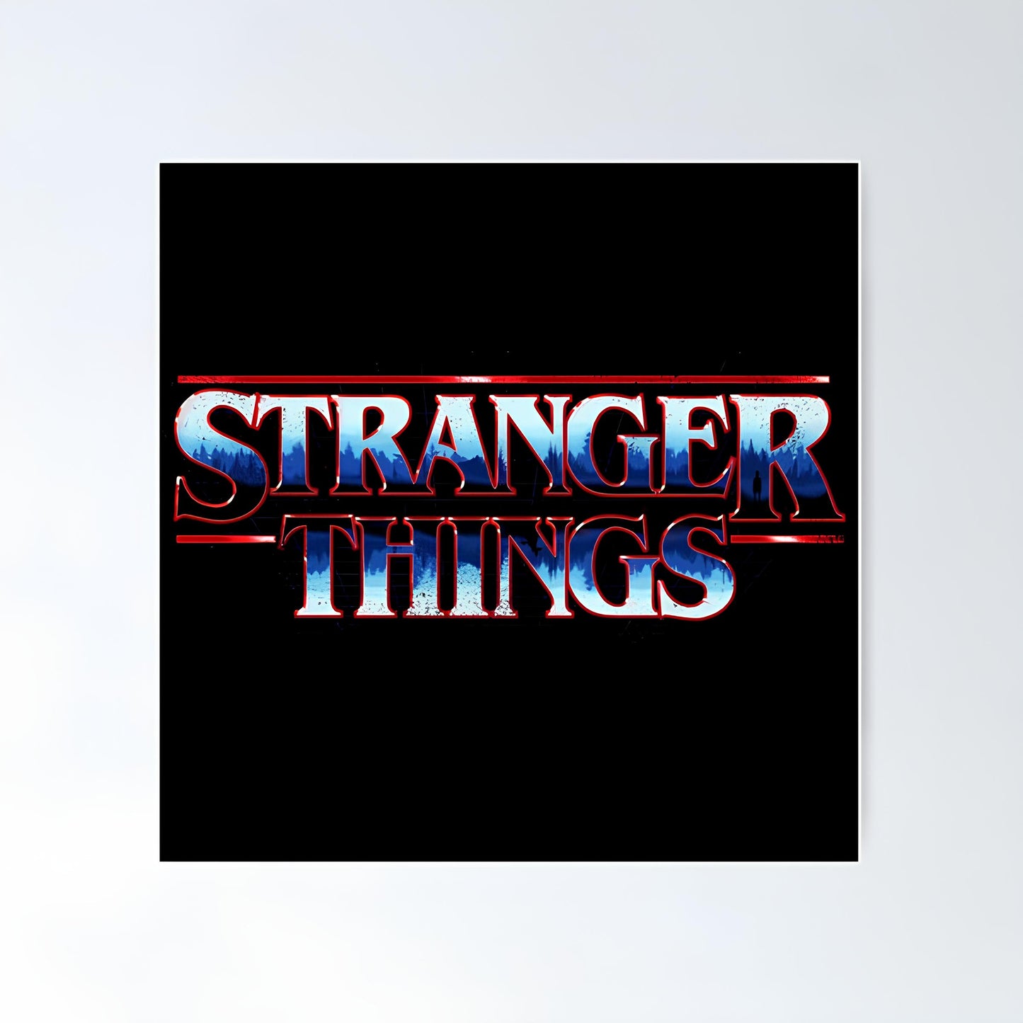 Stranger Things Metal Poster-63