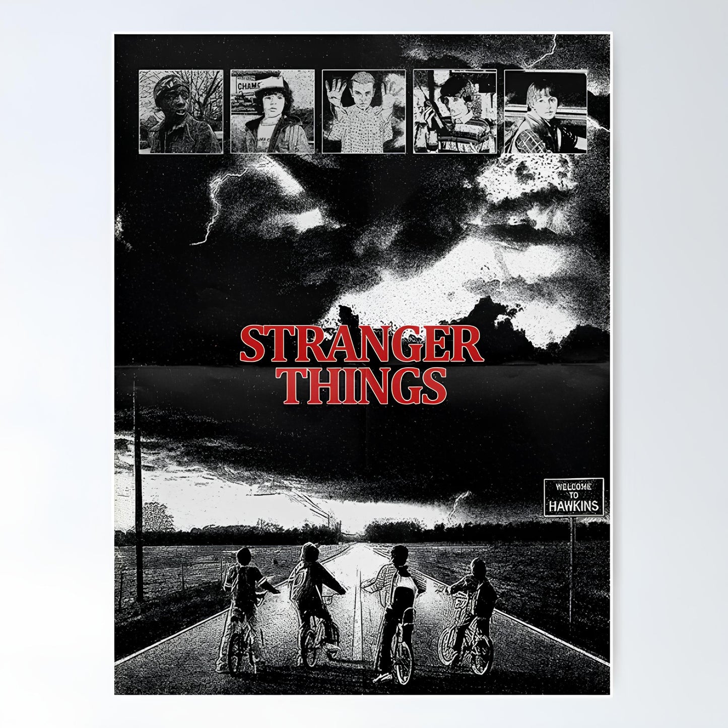 Stranger Things Metal Poster-8