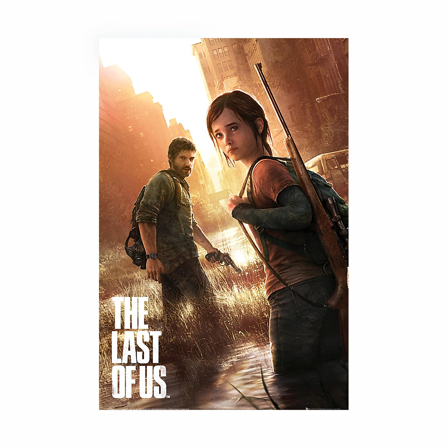 The Last Of Us Metal Poster-1