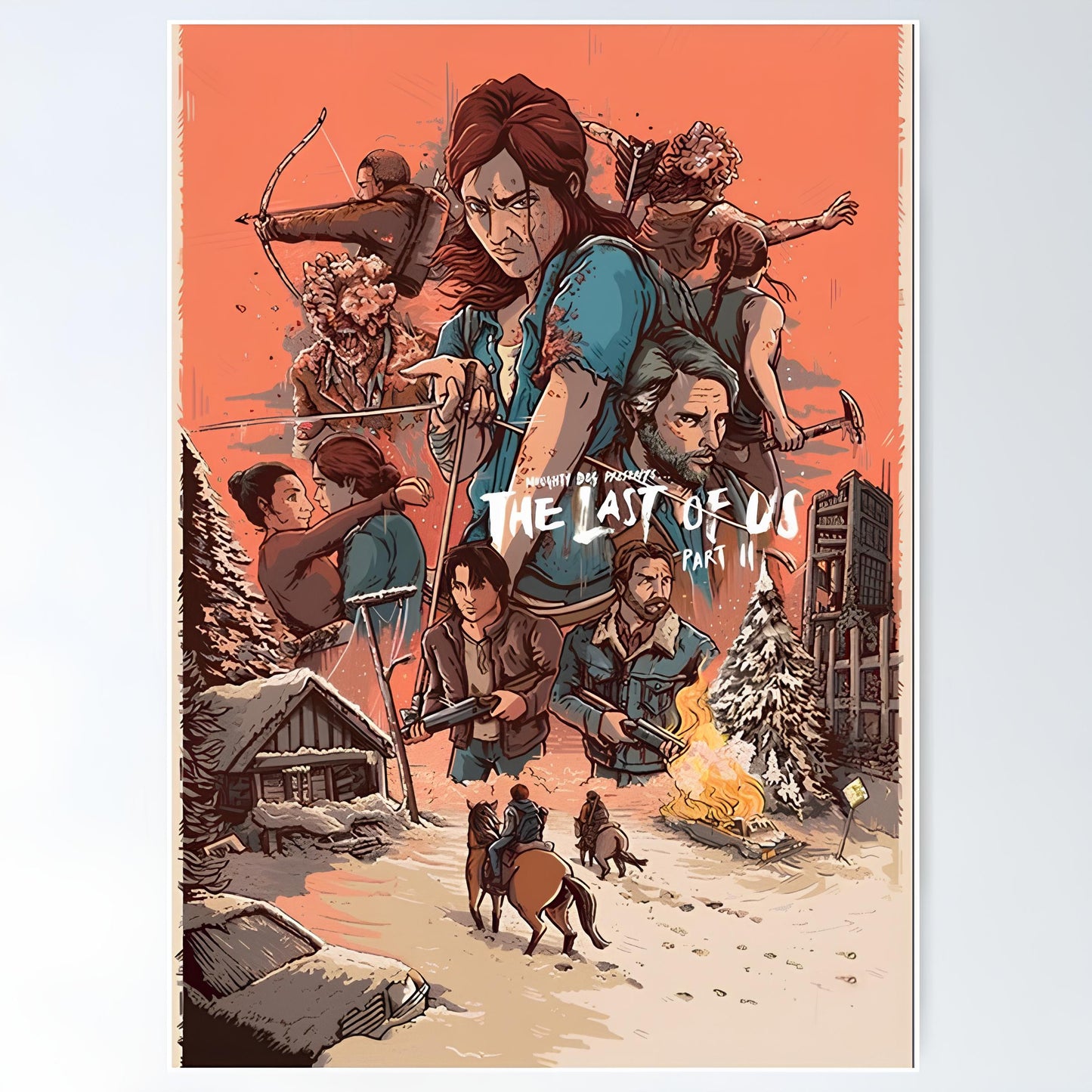 The Last Of Us Metal Poster-55