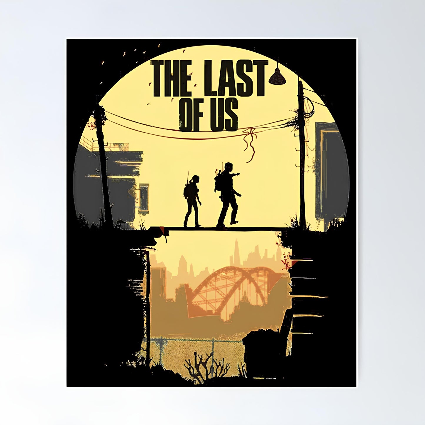 The Last Of Us Metal Poster-57