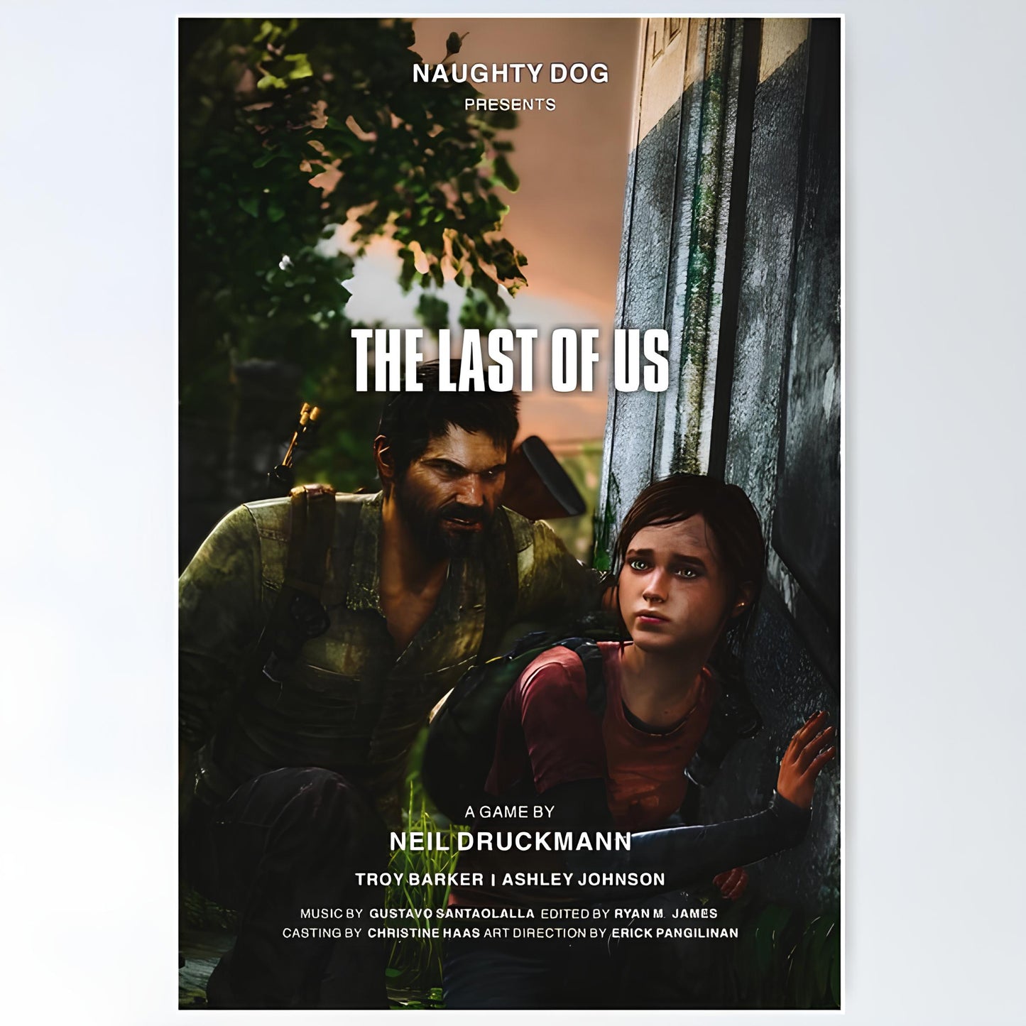 The Last Of Us Metal Poster-59