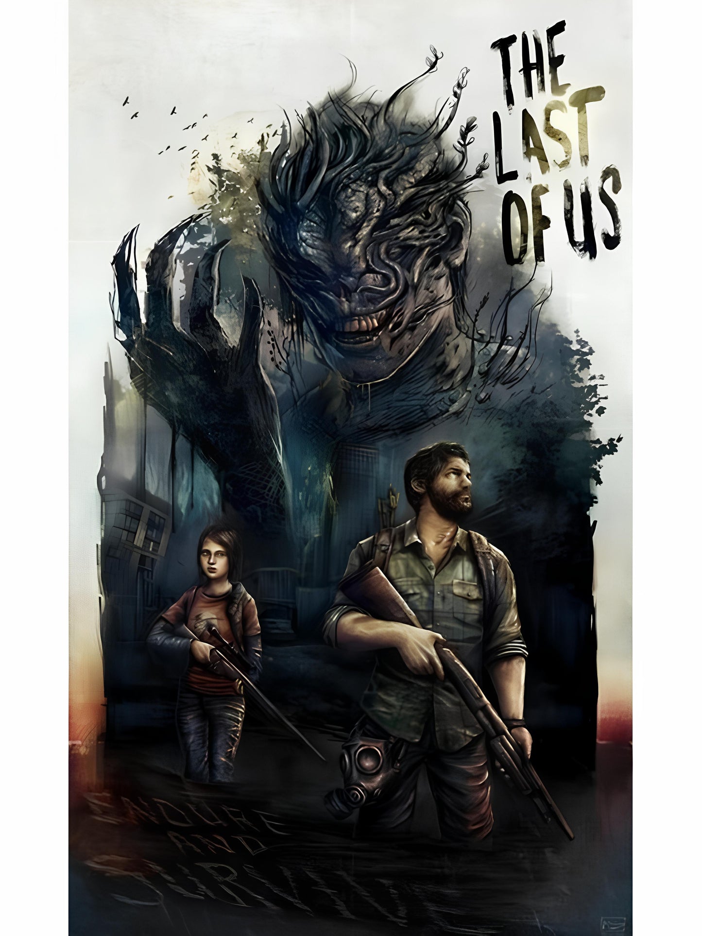 The Last Of Us Metal Poster-62