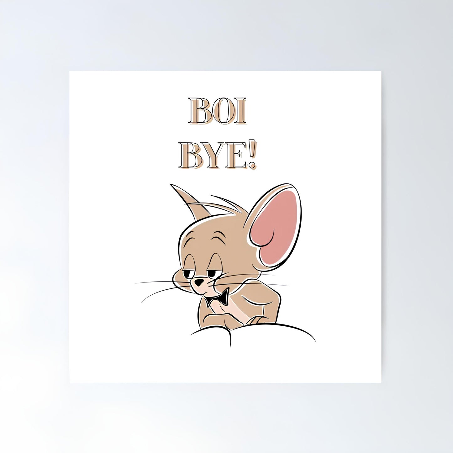 Tom And Jerry Metal Poster-18