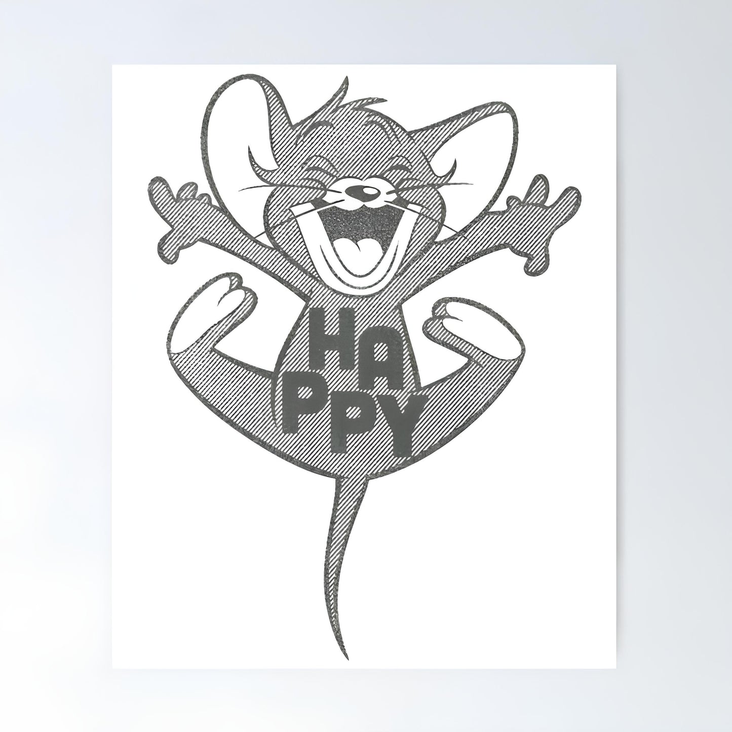 Tom And Jerry Metal Poster-29