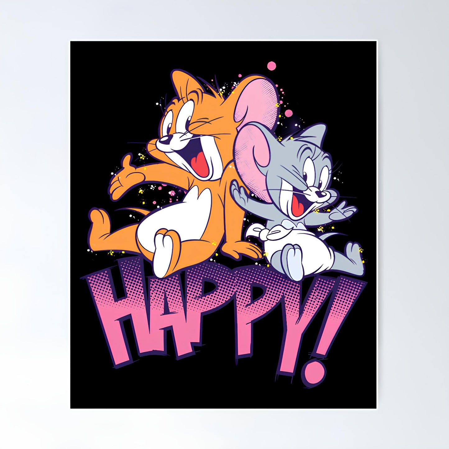 Tom And Jerry Metal Poster-33