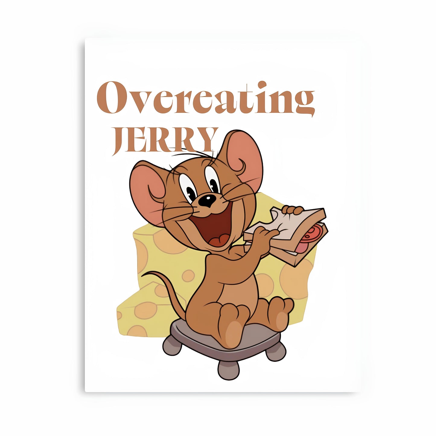 Tom And Jerry Metal Poster-51